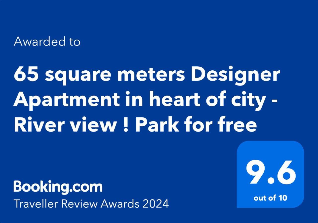 65 Square Meters Designer Apartment In Heart Of City - River View ! Park For Free Nis Ngoại thất bức ảnh